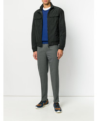 Мужская черная куртка-пуховик от BOSS HUGO BOSS