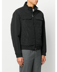 Мужская черная куртка-пуховик от BOSS HUGO BOSS