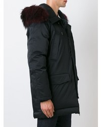 Мужская черная куртка-пуховик от Kenzo