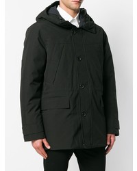 Мужская черная куртка-пуховик от Kenzo