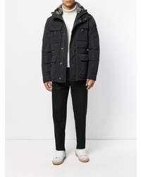 Мужская черная куртка-пуховик от Peuterey