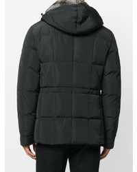 Мужская черная куртка-пуховик от Peuterey