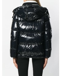 Женская черная куртка-пуховик от Ermanno Scervino