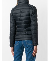 Женская черная куртка-пуховик от Save The Duck