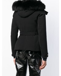 Женская черная куртка-пуховик от Moncler Grenoble