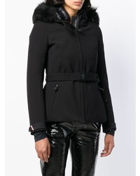 Женская черная куртка-пуховик от Moncler Grenoble