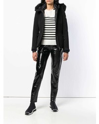 Женская черная куртка-пуховик от Moncler Grenoble