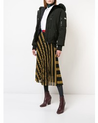 Женская черная куртка-пуховик от Kenzo