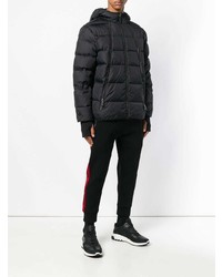 Мужская черная куртка-пуховик от Blackbarrett