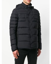 Мужская черная куртка-пуховик от Belstaff