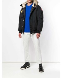 Мужская черная куртка-пуховик от Parajumpers