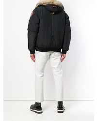 Мужская черная куртка-пуховик от Parajumpers