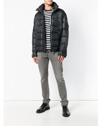 Мужская черная куртка-пуховик от Diesel