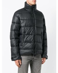 Мужская черная куртка-пуховик от Diesel