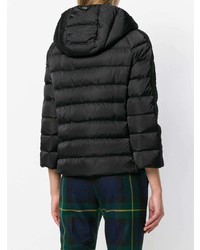 Женская черная куртка-пуховик от Herno