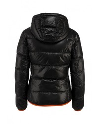 Женская черная куртка-пуховик от (+) People