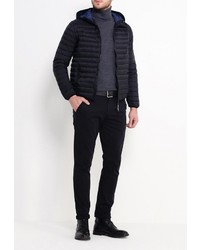 Мужская черная куртка-пуховик от Pepe Jeans