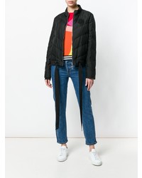 Женская черная куртка-пуховик от Moncler