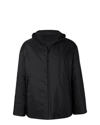 Мужская черная куртка-пуховик от Prada