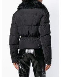 Женская черная куртка-пуховик от Dsquared2