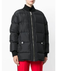 Женская черная куртка-пуховик от Versus