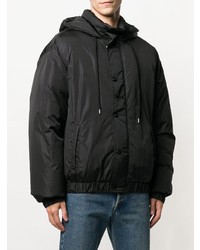 Мужская черная куртка-пуховик от MSGM