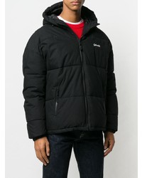 Мужская черная куртка-пуховик от Schott