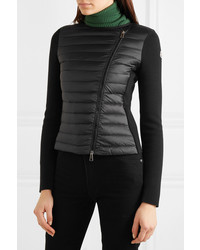 Женская черная куртка-пуховик от Moncler