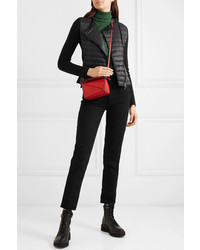 Женская черная куртка-пуховик от Moncler