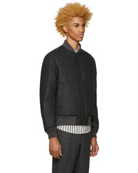 Мужская черная куртка-пуховик от Nanamica