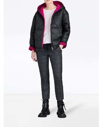 Женская черная куртка-пуховик от Burberry