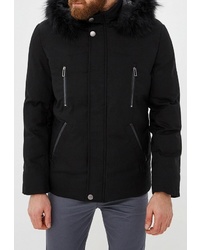 Мужская черная куртка-пуховик от Rolf Kassel