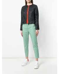 Женская черная куртка-пуховик от Save The Duck