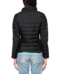 Женская черная куртка-пуховик от s.Oliver