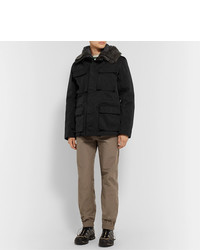 Мужская черная куртка-пуховик от Ten C