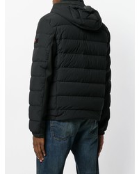 Мужская черная куртка-пуховик от Peuterey