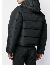 Мужская черная куртка-пуховик от Balenciaga