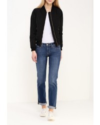 Женская черная куртка-пуховик от Stella Morgan