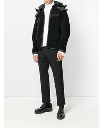 Мужская черная куртка-пуховик от Oamc