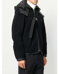 Мужская черная куртка-пуховик от Oamc