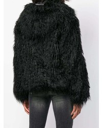 Женская черная куртка-пуховик от John Richmond