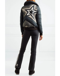 Женская черная куртка-пуховик от Perfect Moment