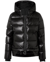 Женская черная куртка-пуховик от TEMPLA