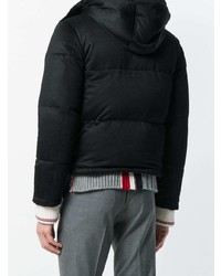 Мужская черная куртка-пуховик от Thom Browne