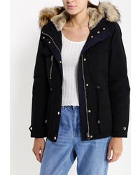 Женская черная куртка-пуховик от Topshop