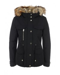 Женская черная куртка-пуховик от Topshop
