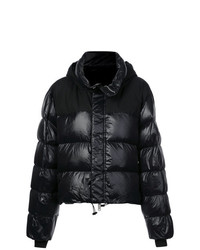 Женская черная куртка-пуховик от Unravel Project