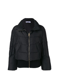 Женская черная куртка-пуховик от Versace Collection
