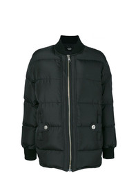 Женская черная куртка-пуховик от Versus