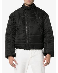 Мужская черная куртка-пуховик от Gmbh